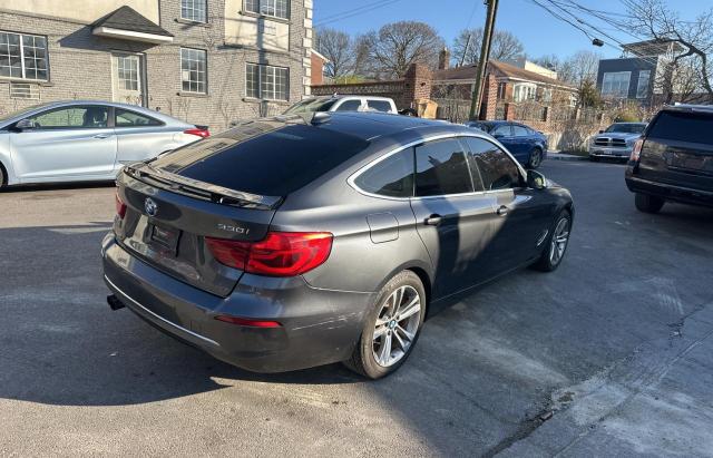 WBA8Z9C31HG453434 - 2017 BMW 330 XIGT GRAY photo 4