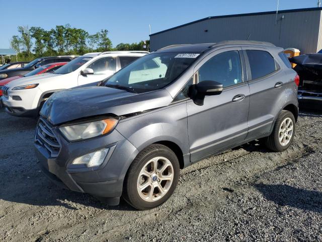 MAJ3P1TE4JC220429 - 2018 FORD ECOSPORT SE ნაცრისფერი ფოტო 1