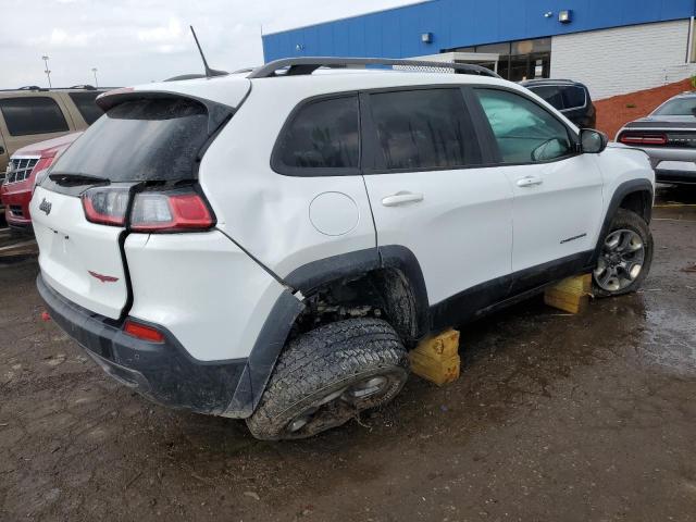 1C4PJMBXXKD421815 - 2019 JEEP CHEROKEE TRAILHAWK WHITE photo 3