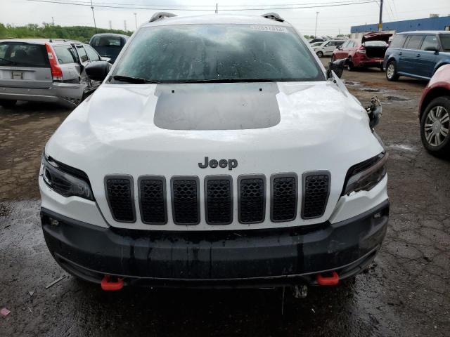 1C4PJMBXXKD421815 - 2019 JEEP CHEROKEE TRAILHAWK WHITE photo 5