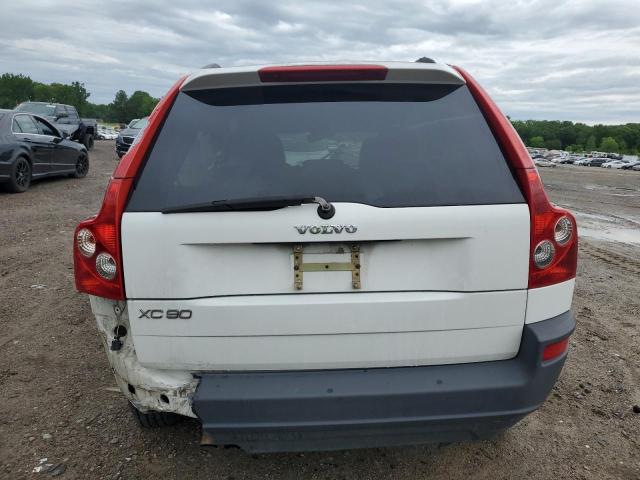 YV1CY592551211634 - 2005 VOLVO XC90 WHITE photo 6
