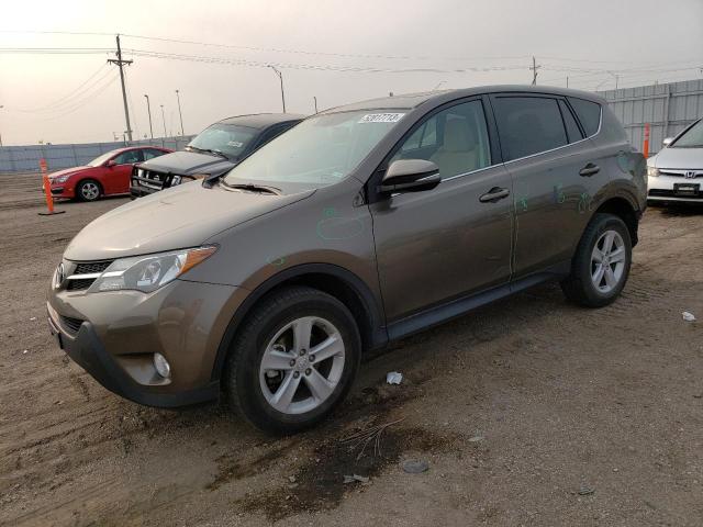 2T3RFREV5DW089712 - 2013 TOYOTA RAV4 XLE TAN photo 1