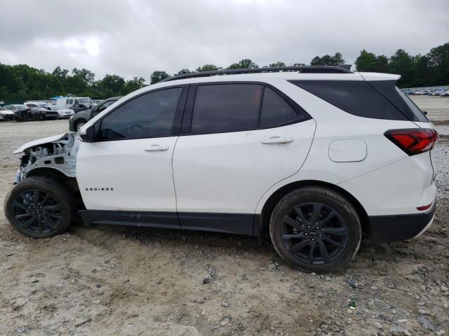 2GNAXMEV1N6116793 - 2022 CHEVROLET EQUINOX RS WHITE photo 2