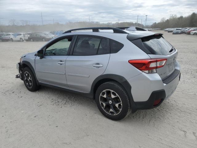 JF2GTADC4J8338747 - 2018 SUBARU CROSSTREK PREMIUM SILVER photo 2