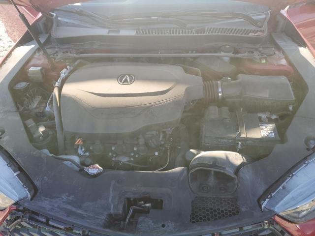 19UUB2F66JA009995 - 2018 ACURA TLX TECH+A წითელი ფოტო 11