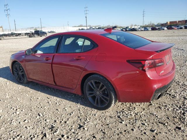 19UUB2F66JA009995 - 2018 ACURA TLX TECH+A წითელი ფოტო 2