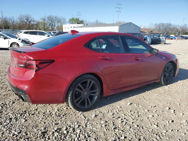 19UUB2F66JA009995 - 2018 ACURA TLX TECH+A წითელი ფოტო 3