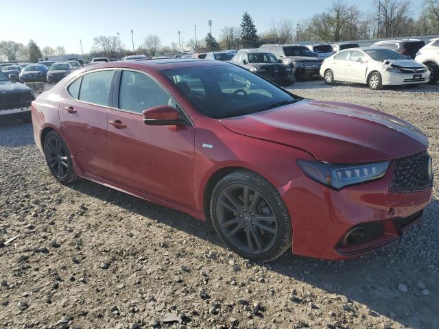 19UUB2F66JA009995 - 2018 ACURA TLX TECH+A წითელი ფოტო 4