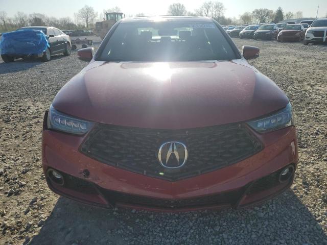 19UUB2F66JA009995 - 2018 ACURA TLX TECH+A წითელი ფოტო 5