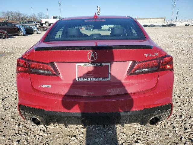 19UUB2F66JA009995 - 2018 ACURA TLX TECH+A წითელი ფოტო 6