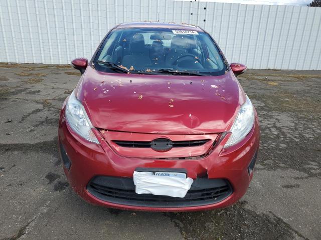 3FADP4EJ6DM205014 - 2013 FORD FIESTA SE RED photo 5