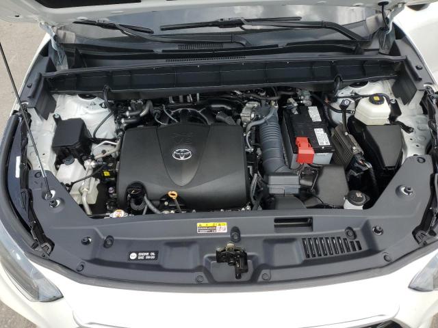 5TDHZRAH2MS059779 - 2021 TOYOTA HIGHLANDER XLE WHITE photo 11
