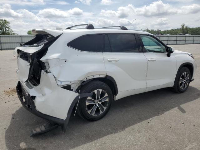 5TDHZRAH2MS059779 - 2021 TOYOTA HIGHLANDER XLE WHITE photo 3