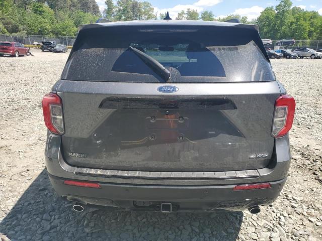 1FMSK8KH8NGB53692 - 2022 FORD EXPLORER ST-LINE GRAY photo 6