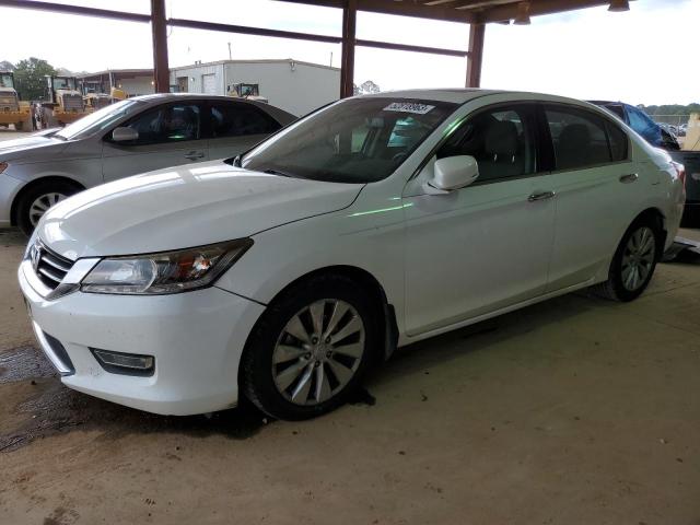 1HGCR3F90DA037786 - 2013 HONDA ACCORD TOURING WHITE photo 1