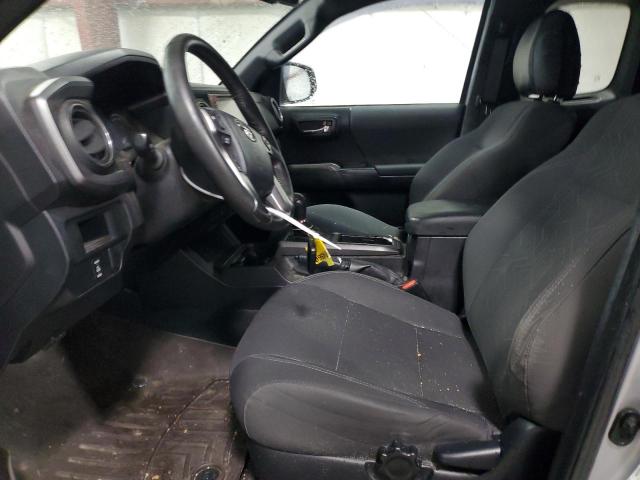5TFSZ5AN3HX050447 - 2017 TOYOTA TACOMA ACCESS CAB SILVER photo 7