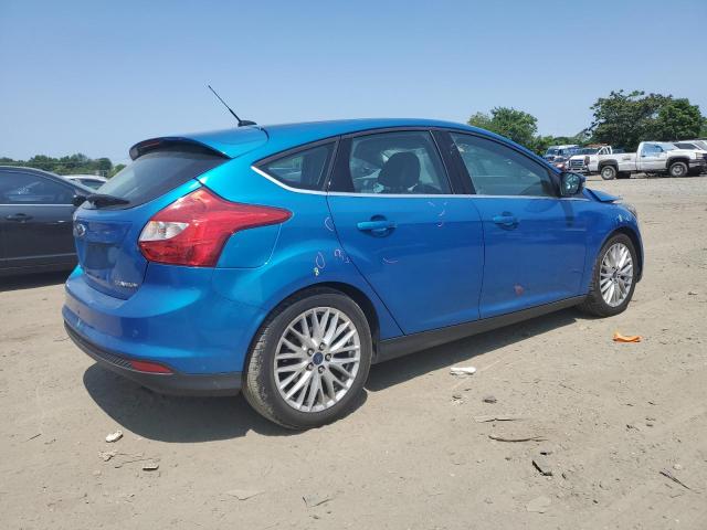 1FADP3N21EL329701 - 2014 FORD FOCUS TITANIUM BLUE photo 3