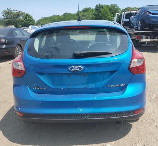 1FADP3N21EL329701 - 2014 FORD FOCUS TITANIUM BLUE photo 6