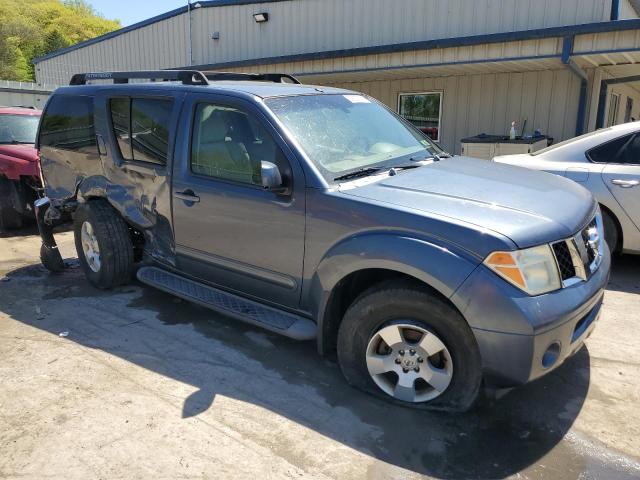 5N1AR18W97C604448 - 2007 NISSAN PATHFINDER LE 蓝色 照片 4