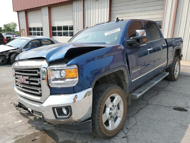 1GT12TEG0GF301428 - 2016 GMC SIERRA K2500 SLT BLUE photo 1