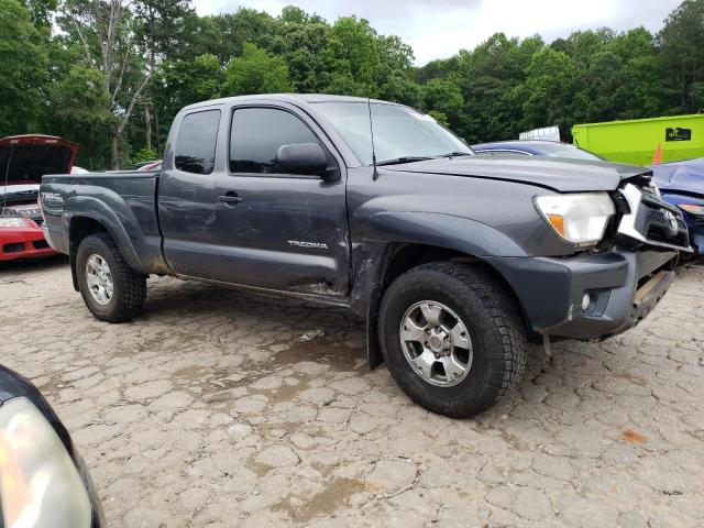 5TFTU4GN2DX049255 - 2013 TOYOTA TACOMA PRERUNNER ACCESS CAB GRAY photo 4