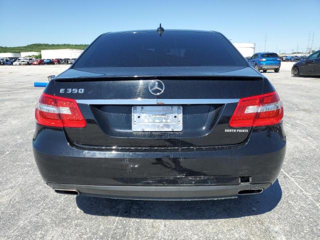 WDDHF5GB8BA450343 - 2011 MERCEDES-BENZ E 350 BLACK photo 6