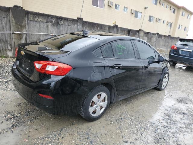 1G1BC5SM4H7145633 - 2017 CHEVROLET CRUZE LS BLACK photo 3