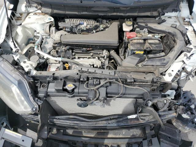 KNMAT2MT5GP638841 - 2016 NISSAN ROGUE S WHITE photo 12