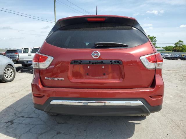 5N1AR2MN1FC648994 - 2015 NISSAN PATHFINDER S RED photo 6