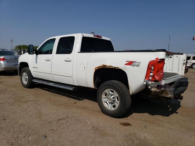 1GC4KYBG8AF155687 - 2010 CHEVROLET SILVERADO K2500 HEAVY DUTY LTZ WHITE photo 2