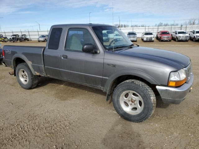 1FTZR15X3YPA68739 - 2000 FORD RANGER SUPER CAB GRAY photo 4