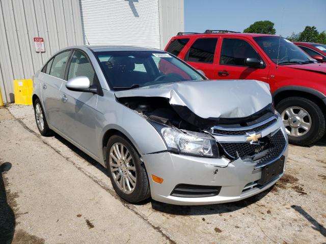 1G1PH5SB1E7185041 - 2014 CHEVROLET CRUZE ECO SILVER photo 4