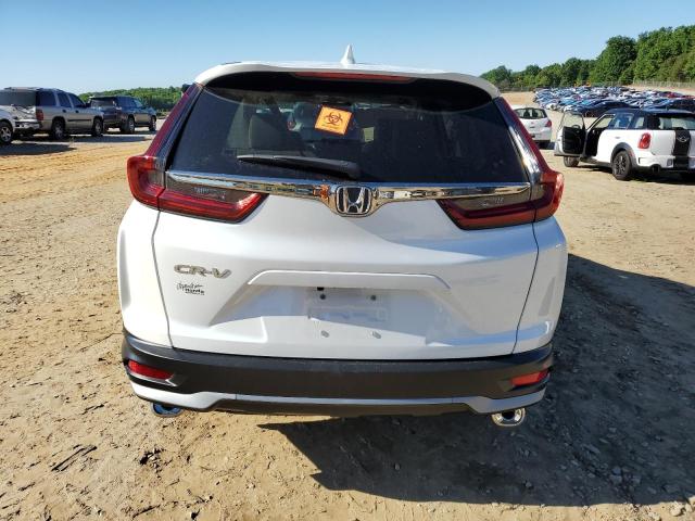 7FARW1H50ME006517 - 2021 HONDA CR-V EX WHITE photo 6