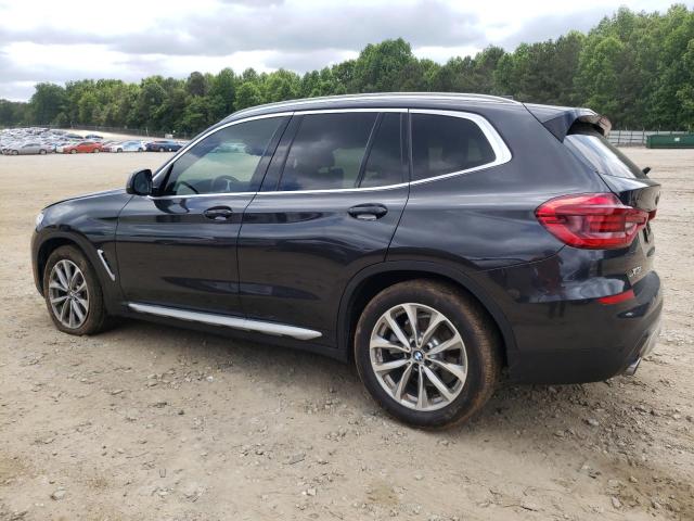 5UXTR7C58KLF37253 - 2019 BMW X3 SDRIVE30I GRAY photo 2