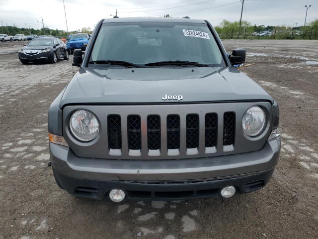 1C4NJPFB2CD673759 - 2012 JEEP PATRIOT LATITUDE GRAY photo 5