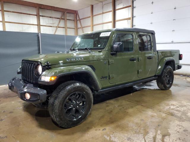 1C6HJTAGXNL173292 - 2022 JEEP GLADIATOR SPORT GREEN photo 1