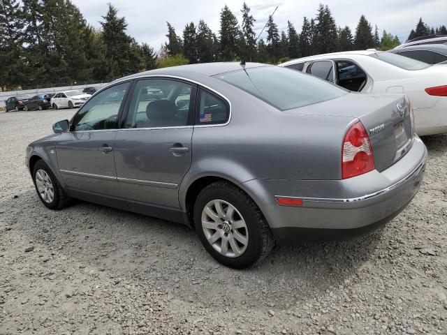 WVWPD63B72P363702 - 2002 VOLKSWAGEN PASSAT GLS GRAY photo 2