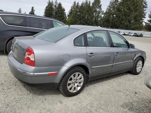 WVWPD63B72P363702 - 2002 VOLKSWAGEN PASSAT GLS GRAY photo 3