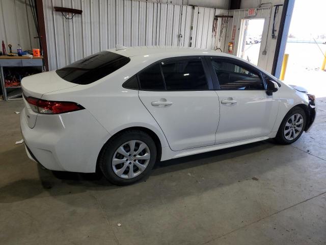 5YFEPRAE9LP110488 - 2020 TOYOTA COROLLA LE WHITE photo 3