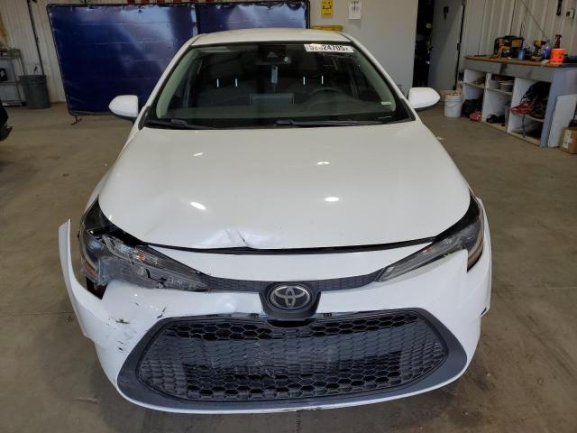 5YFEPRAE9LP110488 - 2020 TOYOTA COROLLA LE WHITE photo 5