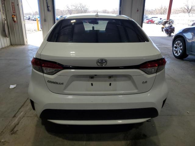5YFEPRAE9LP110488 - 2020 TOYOTA COROLLA LE WHITE photo 6