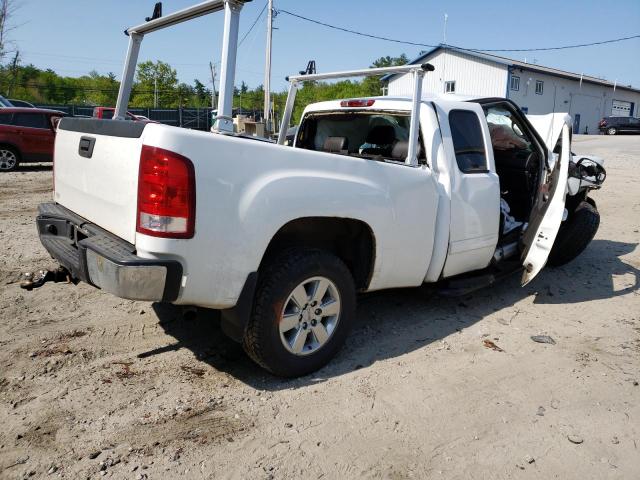 1GTR2WE35BZ136565 - 2011 GMC SIERRA K1500 SLT WHITE photo 3