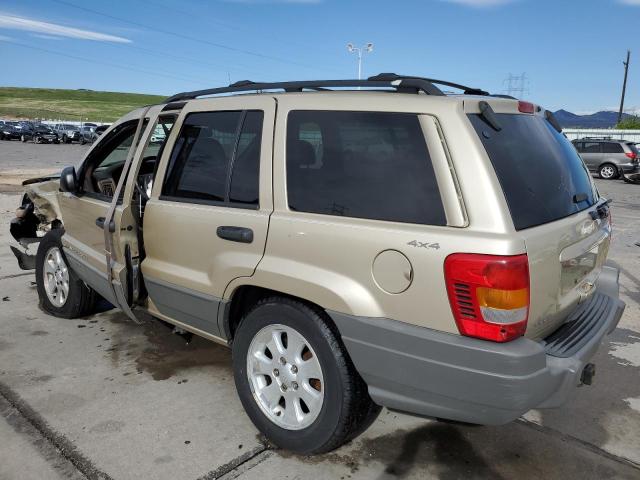 1J4GW48S11C703871 - 2001 JEEP GRAND CHER LAREDO GOLD photo 2