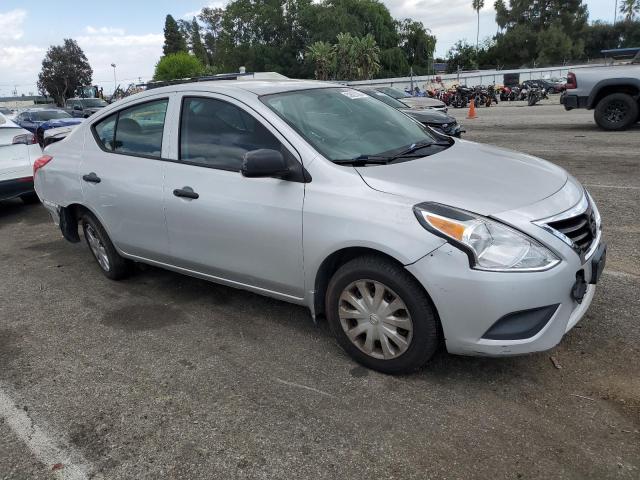 3N1CN7APXFL804145 - 2015 NISSAN VERSA S SILVER photo 4