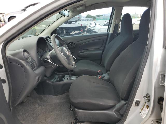 3N1CN7APXFL804145 - 2015 NISSAN VERSA S SILVER photo 7