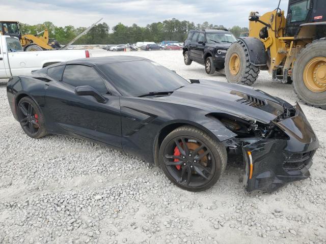 1G1YB2D75J5105615 - 2018 CHEVROLET CORVETTE STINGRAY 1LT BLACK photo 4