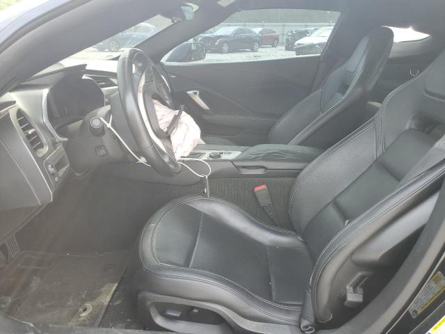 1G1YB2D75J5105615 - 2018 CHEVROLET CORVETTE STINGRAY 1LT BLACK photo 7