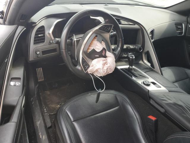 1G1YB2D75J5105615 - 2018 CHEVROLET CORVETTE STINGRAY 1LT BLACK photo 8