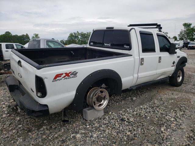 1FTNW21P44EB00722 - 2004 FORD F250 SUPER DUTY WHITE photo 3