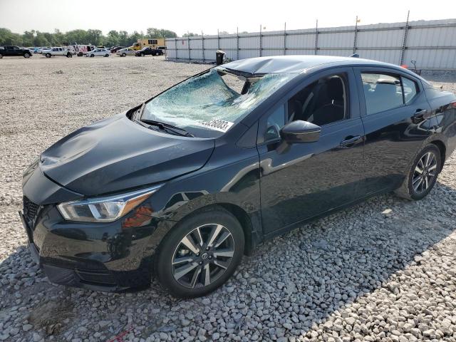 3N1CN8EV6LL895389 - 2020 NISSAN VERSA SV BLACK photo 1